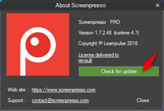 Screenpresso 1. 7 Lightweight for Independent Access